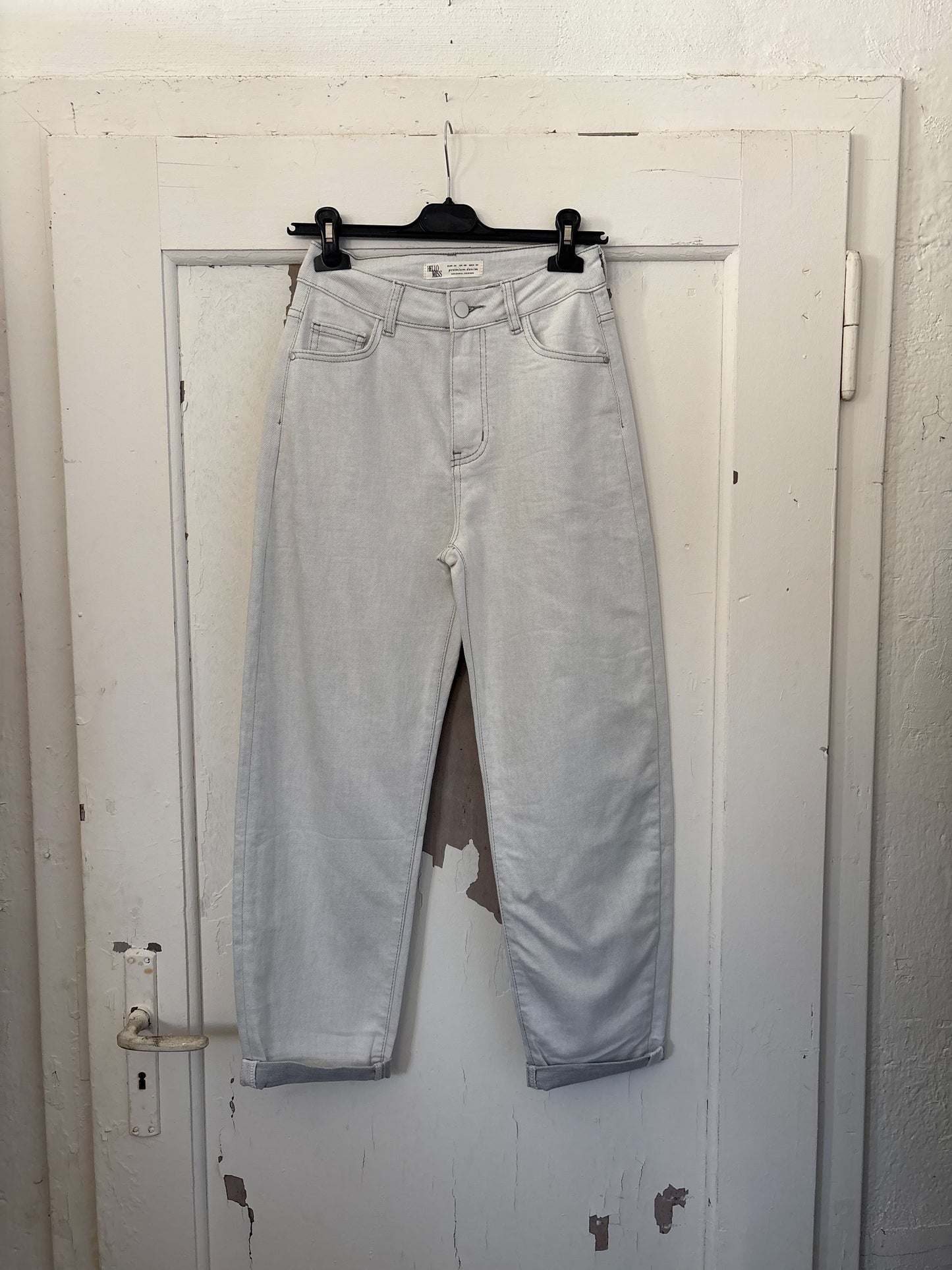 Jeans Art.Nr. H885.hb  hellgrau/blau