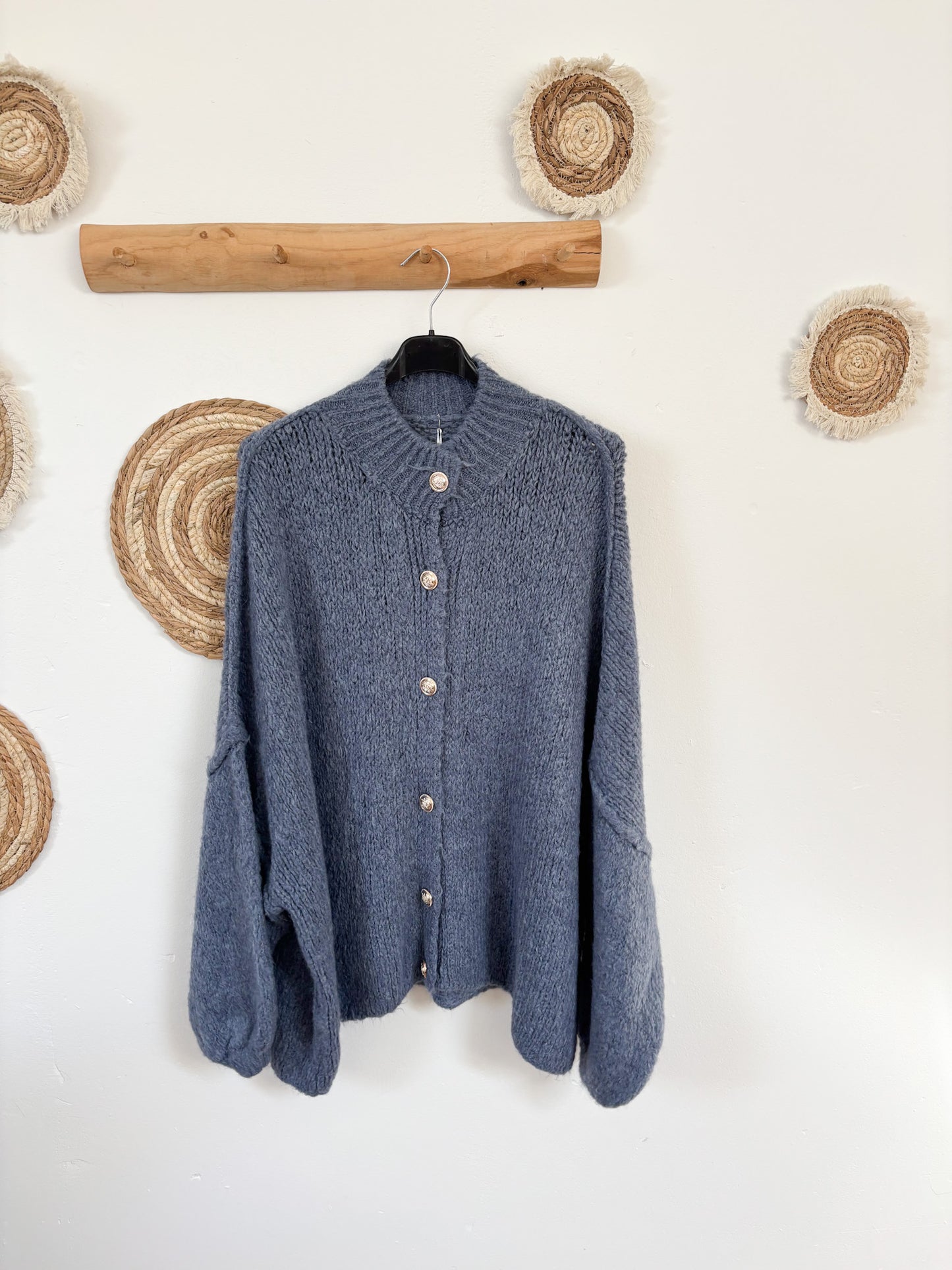 Cardigan blau