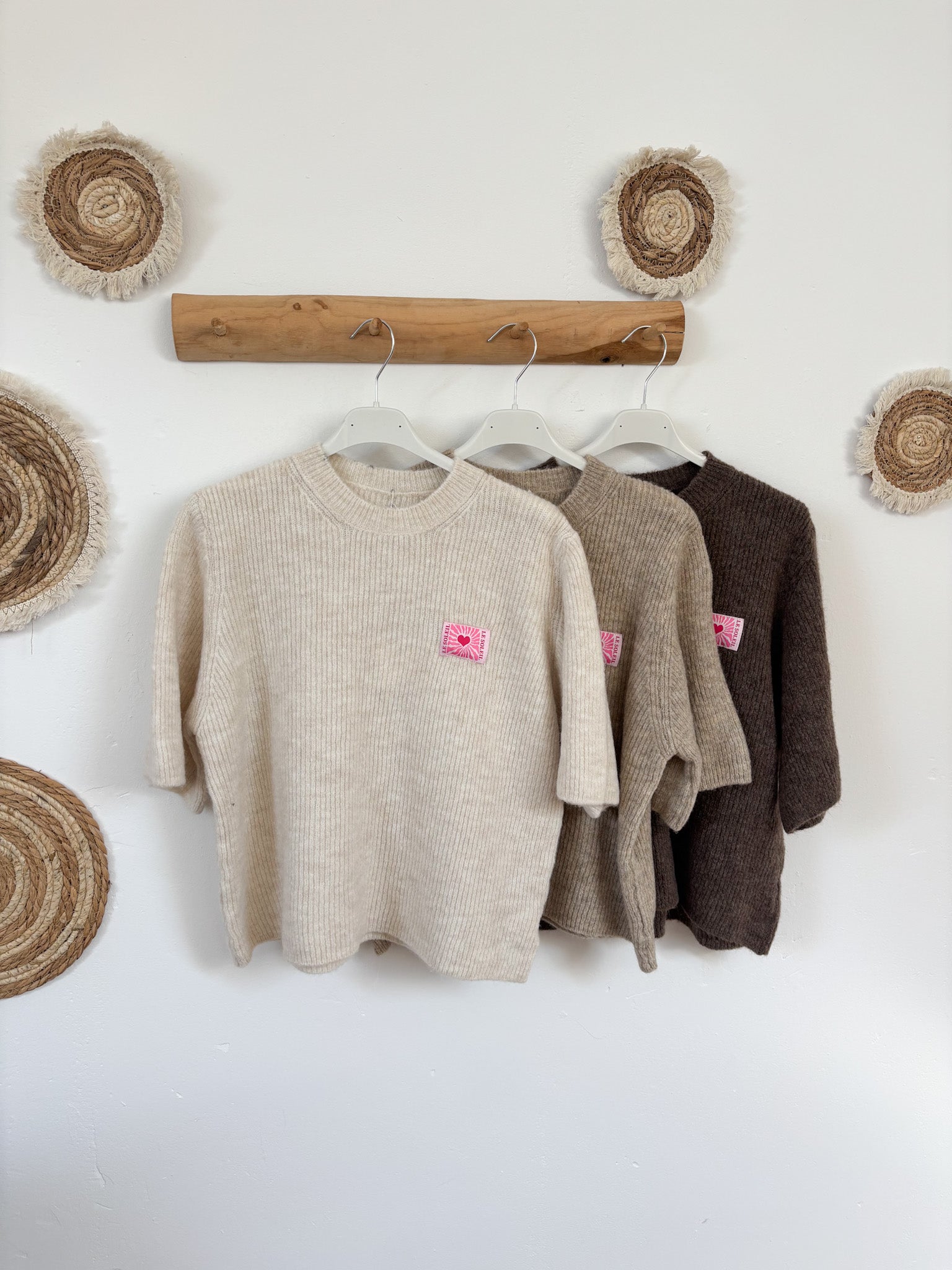 Kurzarm Pullover alle farben