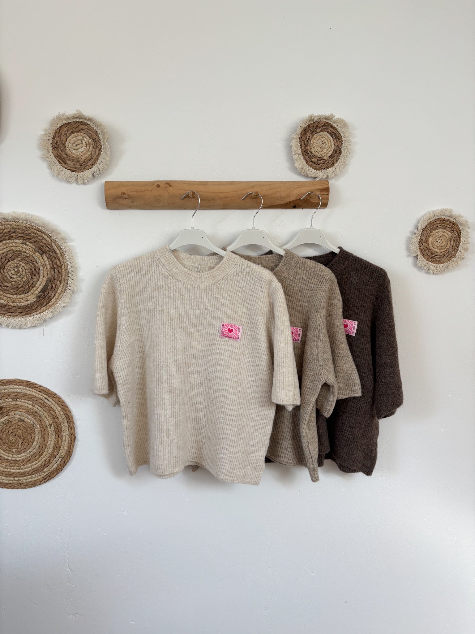 Kurzarm Pullover alle farben
