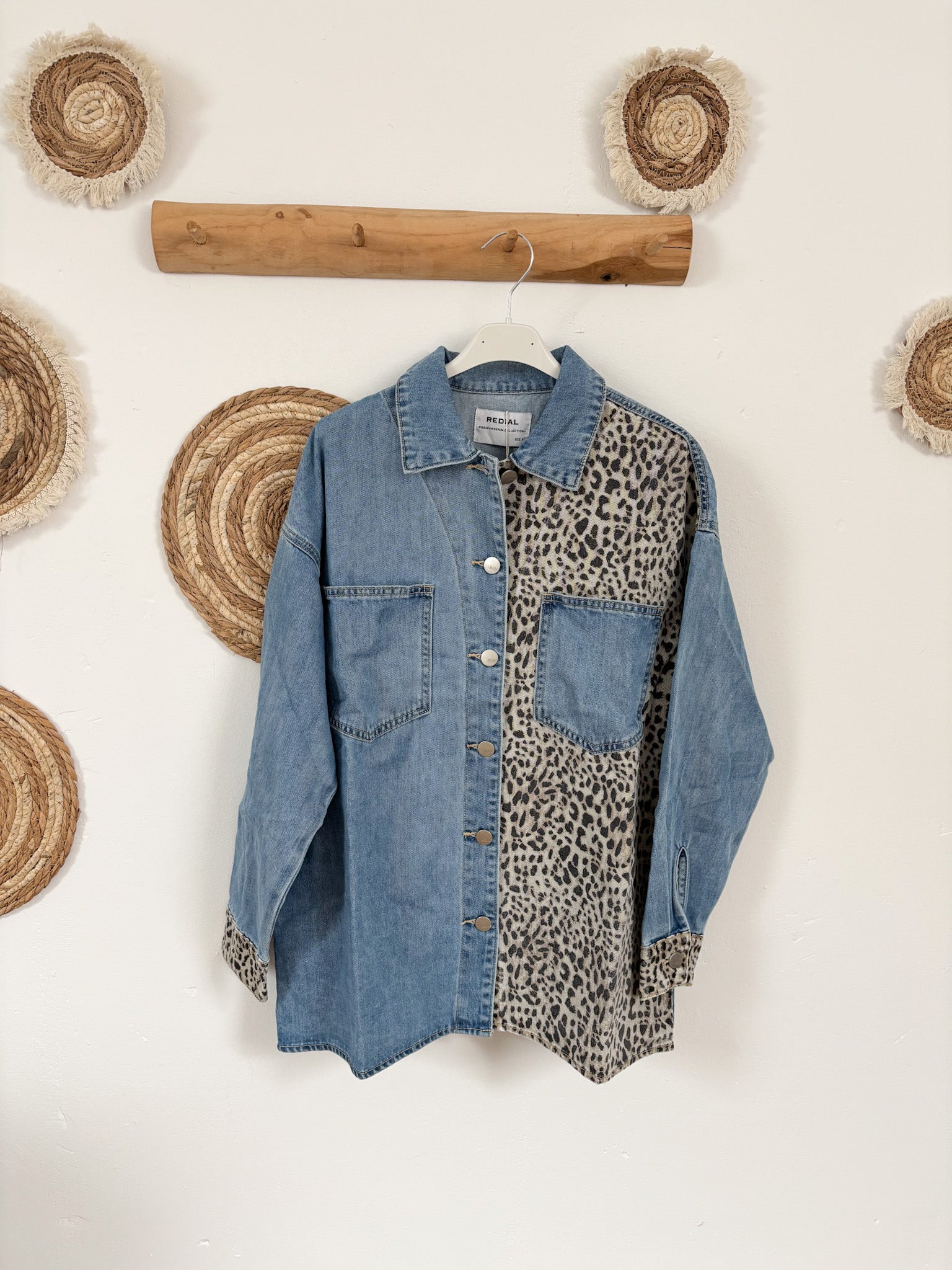 Jeanshemd leo details
