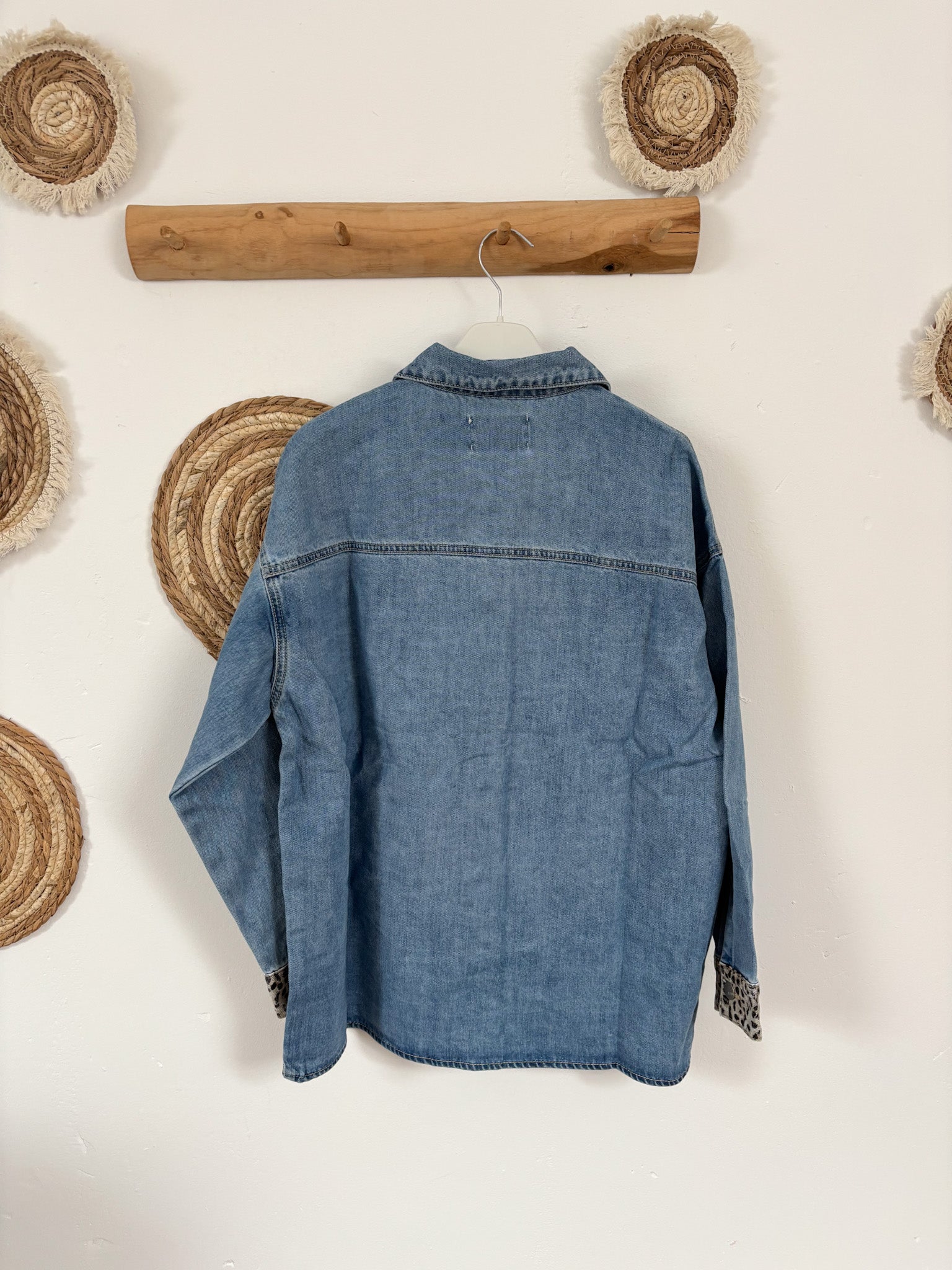Jeanshemd leo details