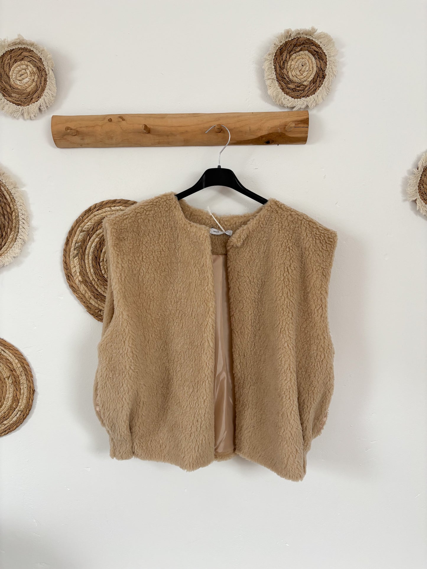 Weste beige