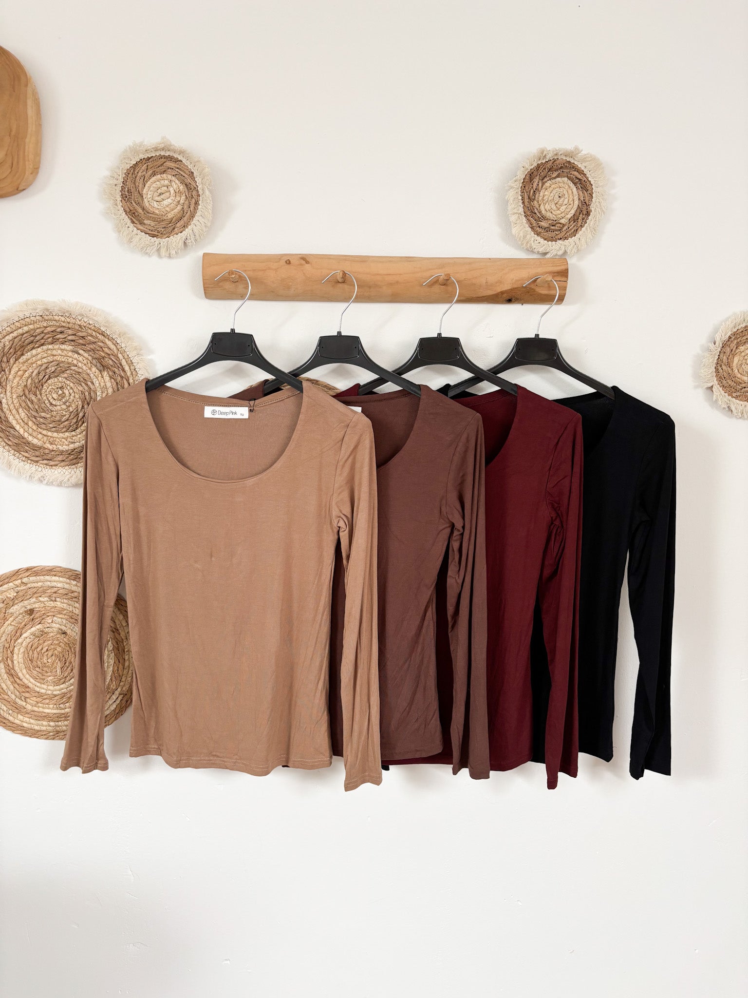 Langarmshirt verschiedene Farben