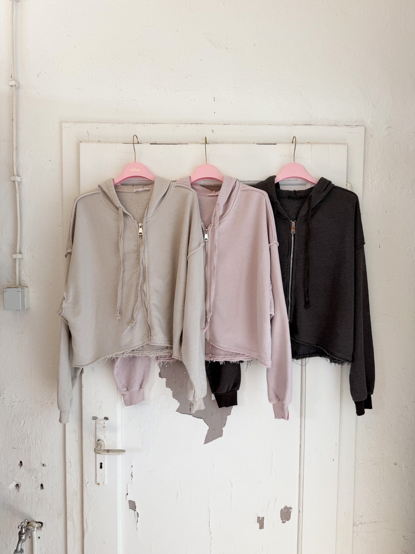 Kapuzen-Sweatjacke Art.Nr. 837995 (versch. Farben)