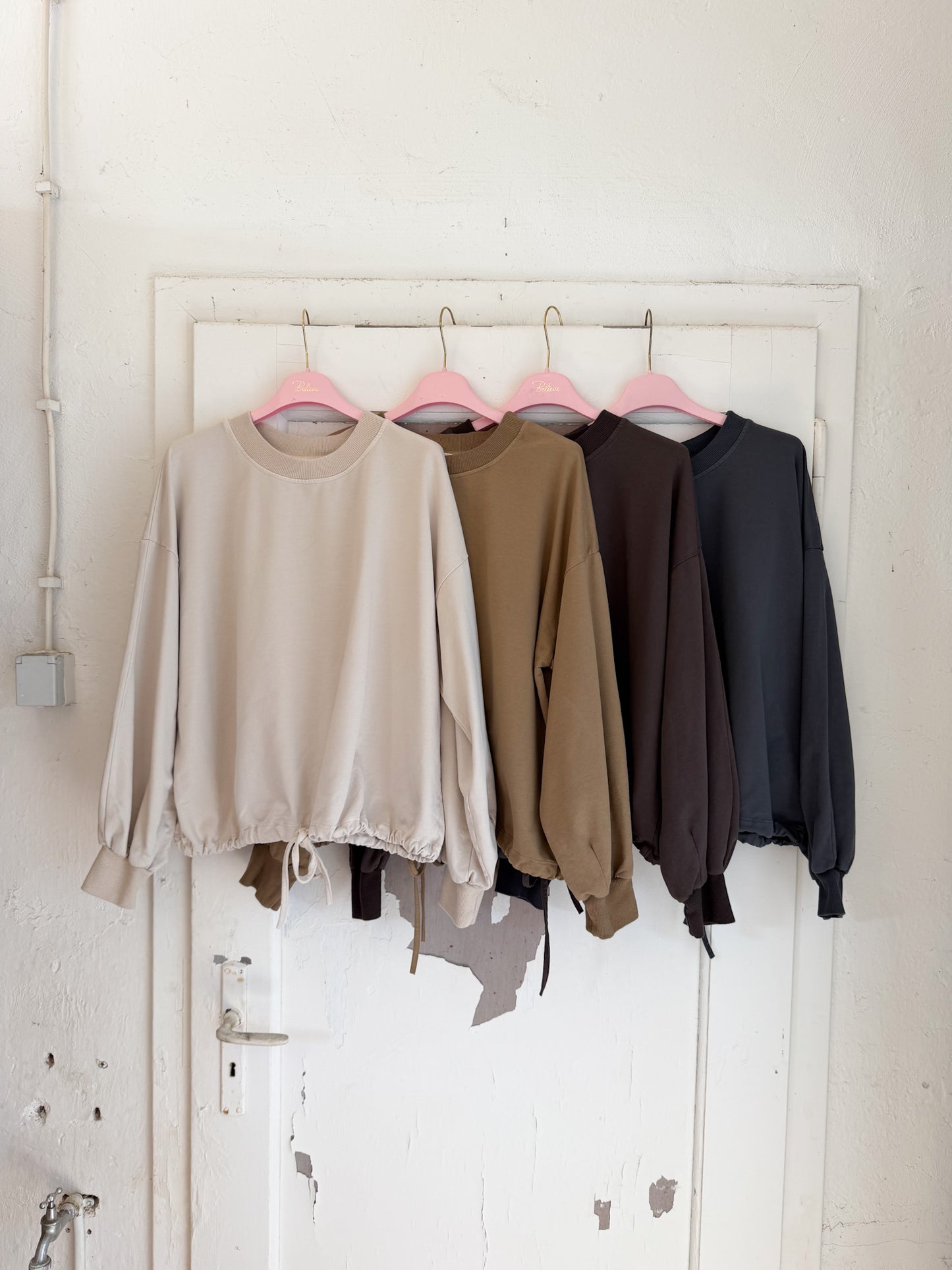 Oversize-Sweatshirt Art.Nr. 55287 (versch. Farben)