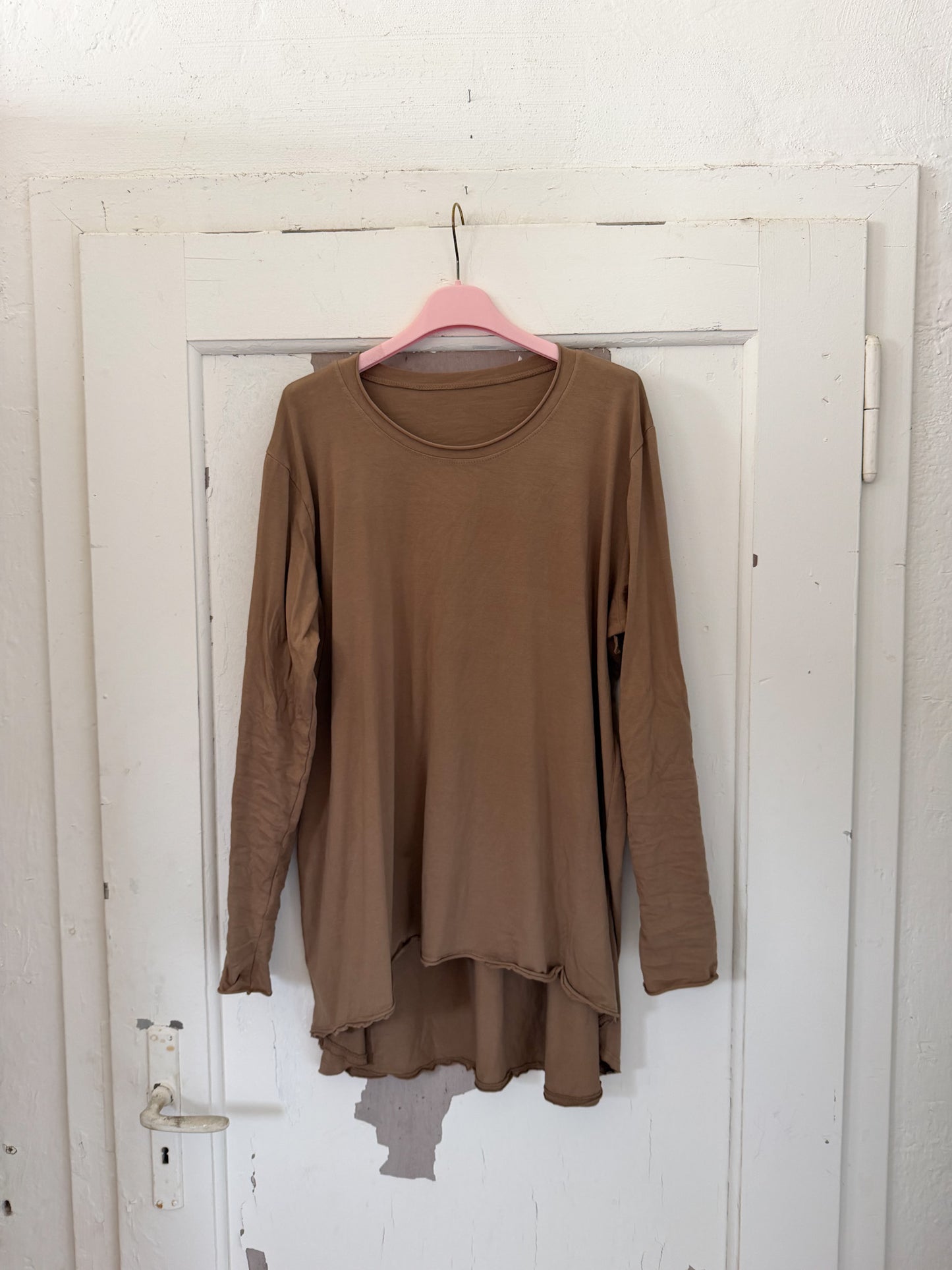 Longsleeve (curvy) Art.Nr. 6143 (versch. Farben)