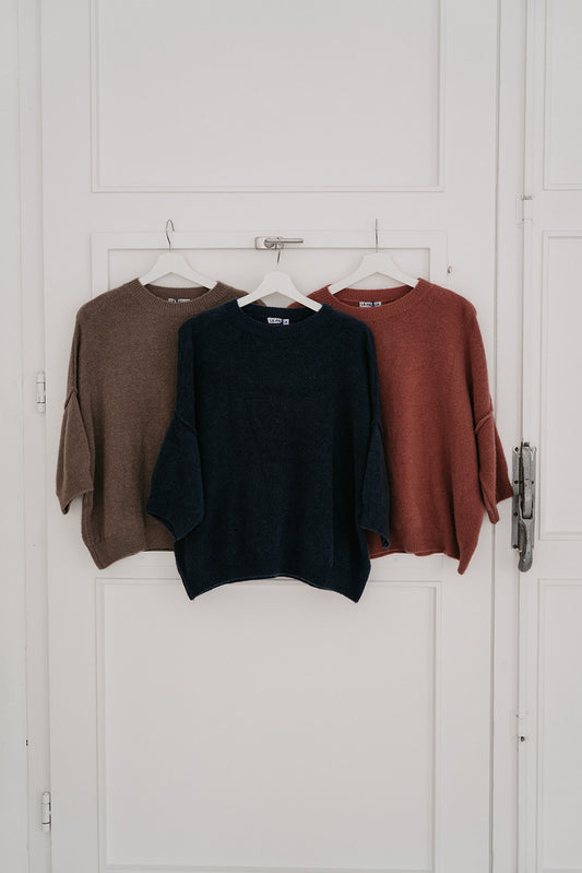 Kurzarm Pullover Art.Nr. 5021 (versch. Farben)